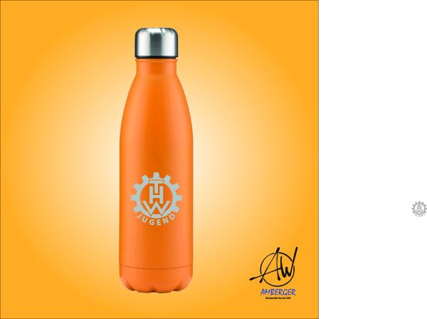 Trinkflasche orange
